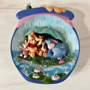 Vintage Bradford Exchange Disney Pooh & Friends 3D wall plaque